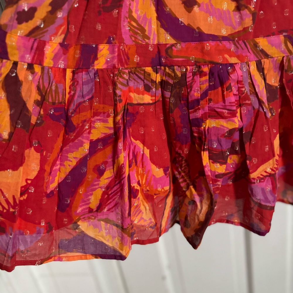 FARM Rio Red Multi-Color Mini Dress - Picture 6 of 14